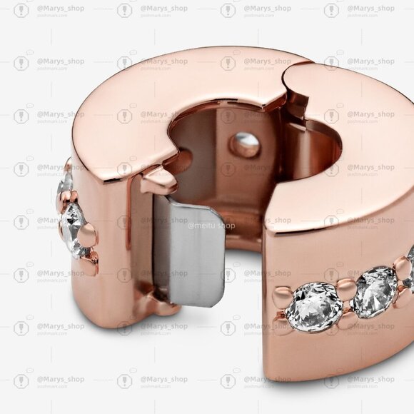 Pandora Sparkling Row Spacer Charm - Picture 4 of 5